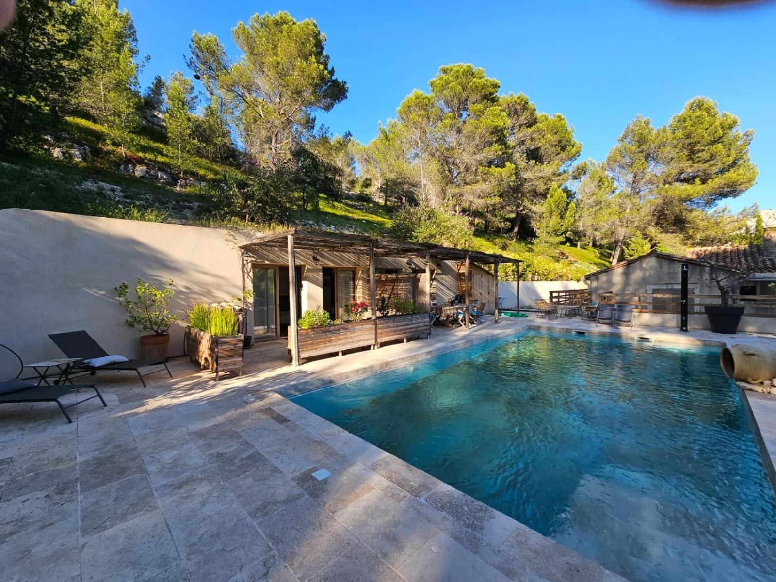 Bed and Breakfast Mas De La Fadeto Les Baux-de-Provence Esterno foto